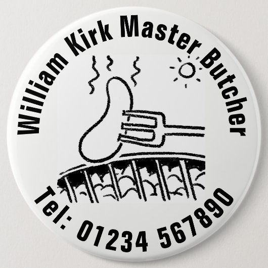 Master Butcher Button (Voorkant)