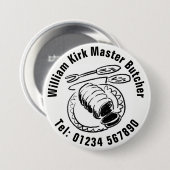 Master Butcher Button (Voorkant /achterkant)