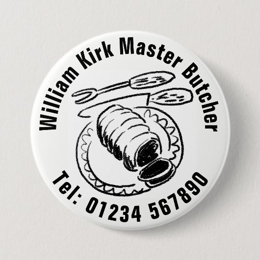 Master Butcher Button (Voorkant)