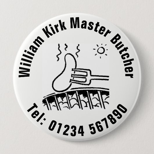 Master Butcher Button (Voorkant)