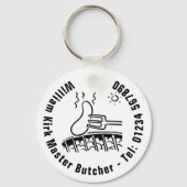 Master Butcher Sleutelhanger (Achterkant)