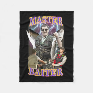 Master Byiter B Vist Funny Angler Fleece Deken