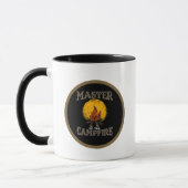 Master campfire add monogram camping mok (Links)