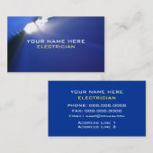 Master Cartes de visite électriciens (Devant / Derrière)