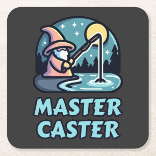 Master Caster Fantasy Gevist Vierkante Kartonnen Onderzetter