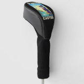 Master Caster - Wizard Magic Gevist Golfheadcover (Schuin)