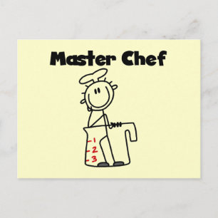 Master Chef Briefkaart