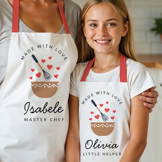 Master Chef Family Matching Schort