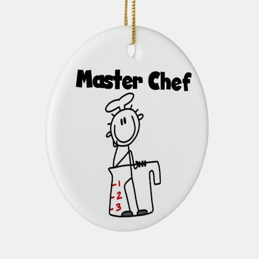 Master Chef Keramisch Ornament (Rechts)