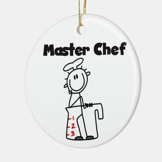 Master Chef Keramisch Ornament (Links)