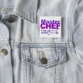 Master Chef-knop Vierkante Button 5,1 Cm (In situ)