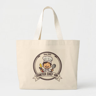 Master chef-kok Verenigd Koninkrijk Grote Tote Bag