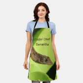 Master Chef Tropical Animal Brown Gecko Schort (Gedragen)