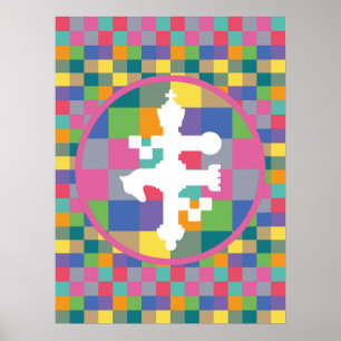 Master Chess Special Square Colors door Masanser P Poster
