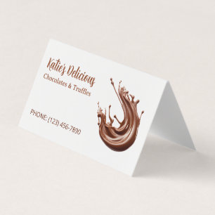 Master Chocolatier QR Visitekaartjes