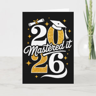 Master Cl van 2026 Afstudeercadeaus Masterdiploma Kaart