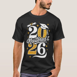 Master Cl van 2026 Afstudeercadeaus Masterdiploma T-shirt