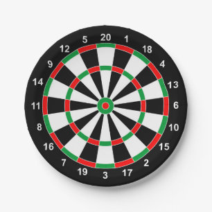 Master Darts Board Basic Round Target Classic game Papieren Bordje