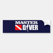 Master Diver 2 Bumpersticker (Voorkant)