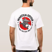 Master Diver (Hammerhead) Kleding T-shirt (Achterkant)