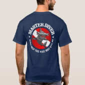 Master Diver (Hammerhead) Kleding T-shirt (Achterkant)