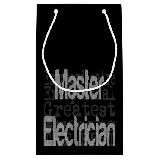 Master Elektricien Extraordinaire Kleine Geschenkz Klein Cadeauzakje (Achterkant)