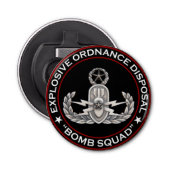 Master EOD Bomb Squad Button Flesopener (Voorkant)