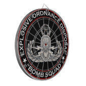 Master EOD Bomb Squad Dartbord (Voorkant Links)