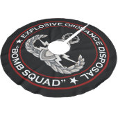 Master EOD Bomb Squad Kerstboom Rok (Gekanteld)