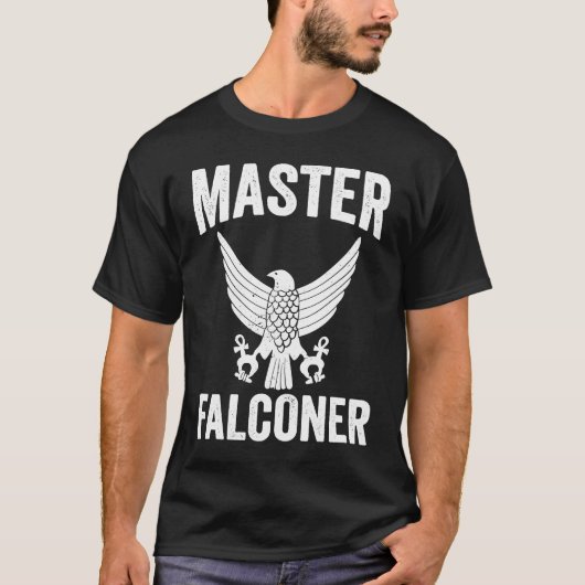 Master Falconer Falconry T-shirt (Voorkant)