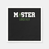 Master Gardener Gardening Flowers Planten Gift Servet (Voorkant)