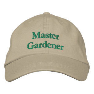 Master Gardener Geborduurde Pet