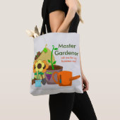 Master Gardener Print over de Canvas tas (Dichtbij)