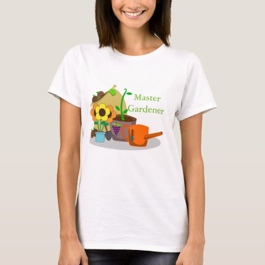 Master Gardener T-shirt de base pour femmes (Devant)