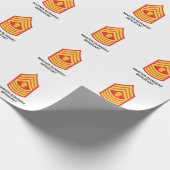 Master Gunnery Sergeant Cadeaupapier (Hoek)