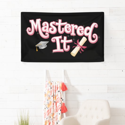 Master in IT-Afstuderen Master's Degree Afstuderen Spandoek (Insitu)