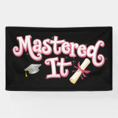 Master in IT-Afstuderen Master's Degree Afstuderen Spandoek (Horizontaal)