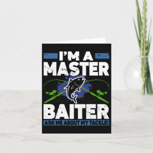 Master Iter Shirt Funny Gevist Visser Vis Kaart