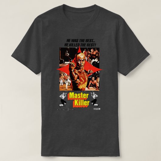 Master Killer-poster T-shirt (Design voorkant)