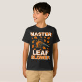 Master Leaf Blower Shirt Men Funny Electric Gas La (Voorkant volledig)