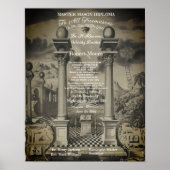 Master Mason Diploma Poster (Voorkant)