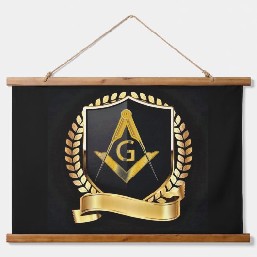 Master Mason/Eastern Star Hangend Wandkleed (Voorkant)