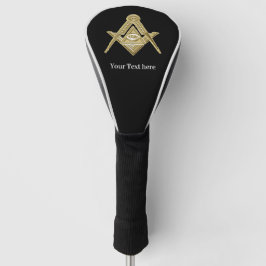 Master Mason Lodge Vrijmetselarij vrijmetselaar Golfheadcover