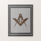 Master Masons Puzzle Legpuzzel (Verticaal)