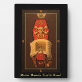 Master Mason's Trestle Board Wall Plaque (Devant)