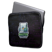 Master of Codes Developer Laptophoes - Python Laptop Sleeve (Voorkant Links)