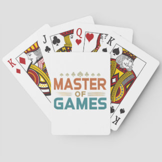 Master of Games Pokerkaarten