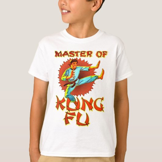 Master of Kung Fu, Retro Shirt (Voorkant)