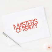Master of Reality album Ovale Sticker (Envelop)