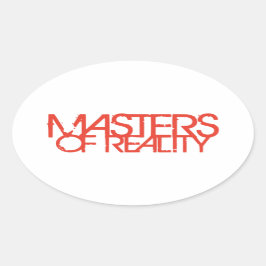 Master of Reality album Ovale Sticker